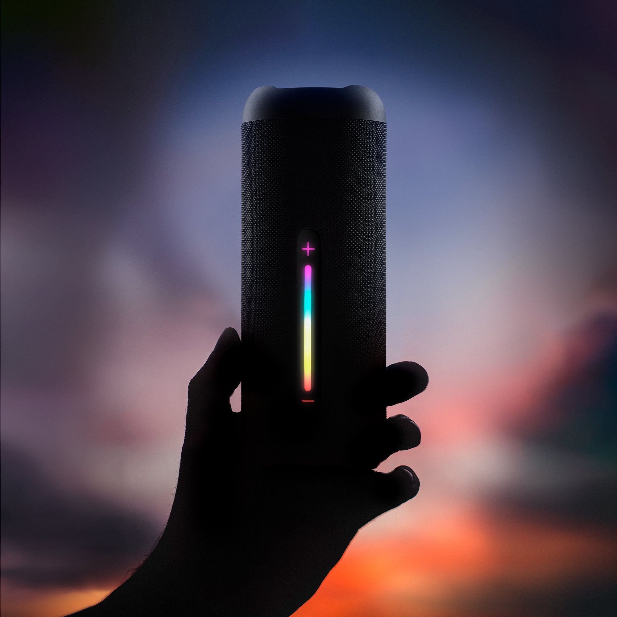 Ngs Altavoz Port Bt Luces Rgb Ip67 Color Negro 60w