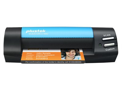 EAN 4042485606991 - Plustek MobileOffice S602 Escáner de tarjetas de visita 1200 x 1200 DPI A6 Negro, Azul imagen 5