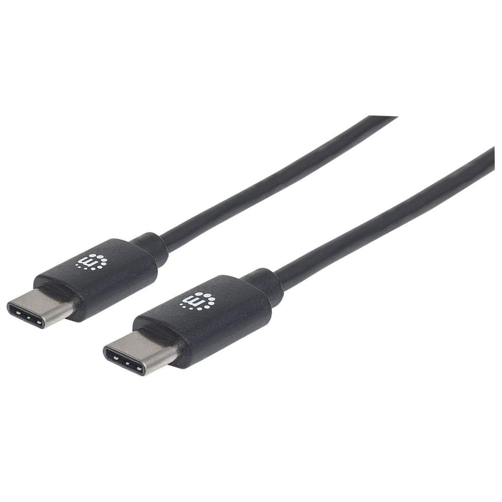 Manhattan Cable Usb C 3m Hi-Speed Usb 2.0 Tipo C 480 Mbps 3 M Negro