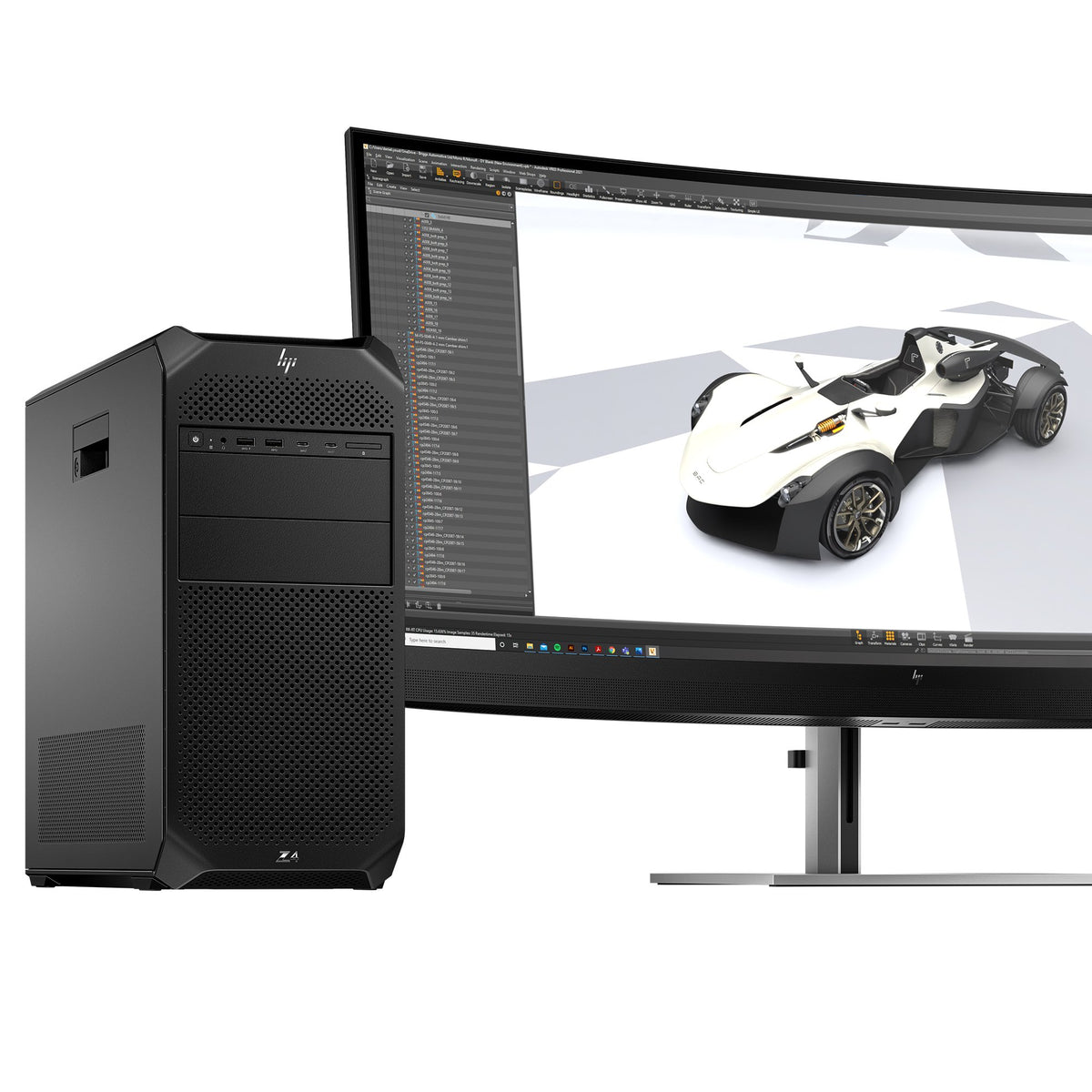 EAN 0197961431803 - HP Z4 G5 Intel® Xeon® W w5-2445 64 GB DDR5-SDRAM 1 TB SSD Windows 11 Pro Torre Puesto de trabajo AI Works imagen 4