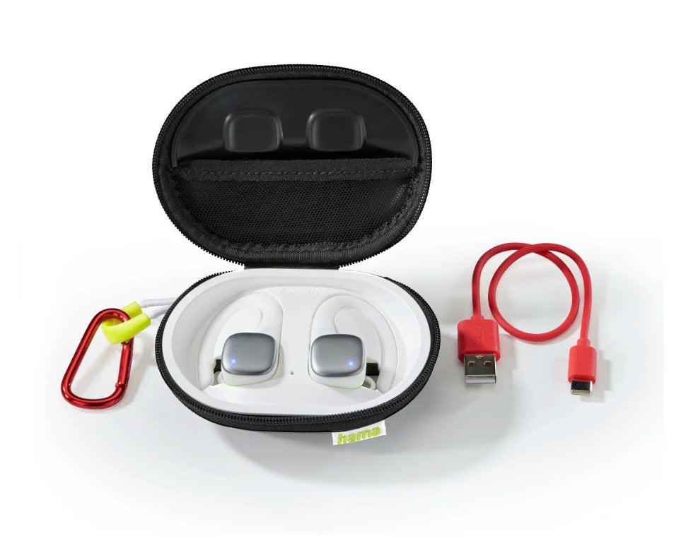 Sluchawki Douszne True Wireless Biale