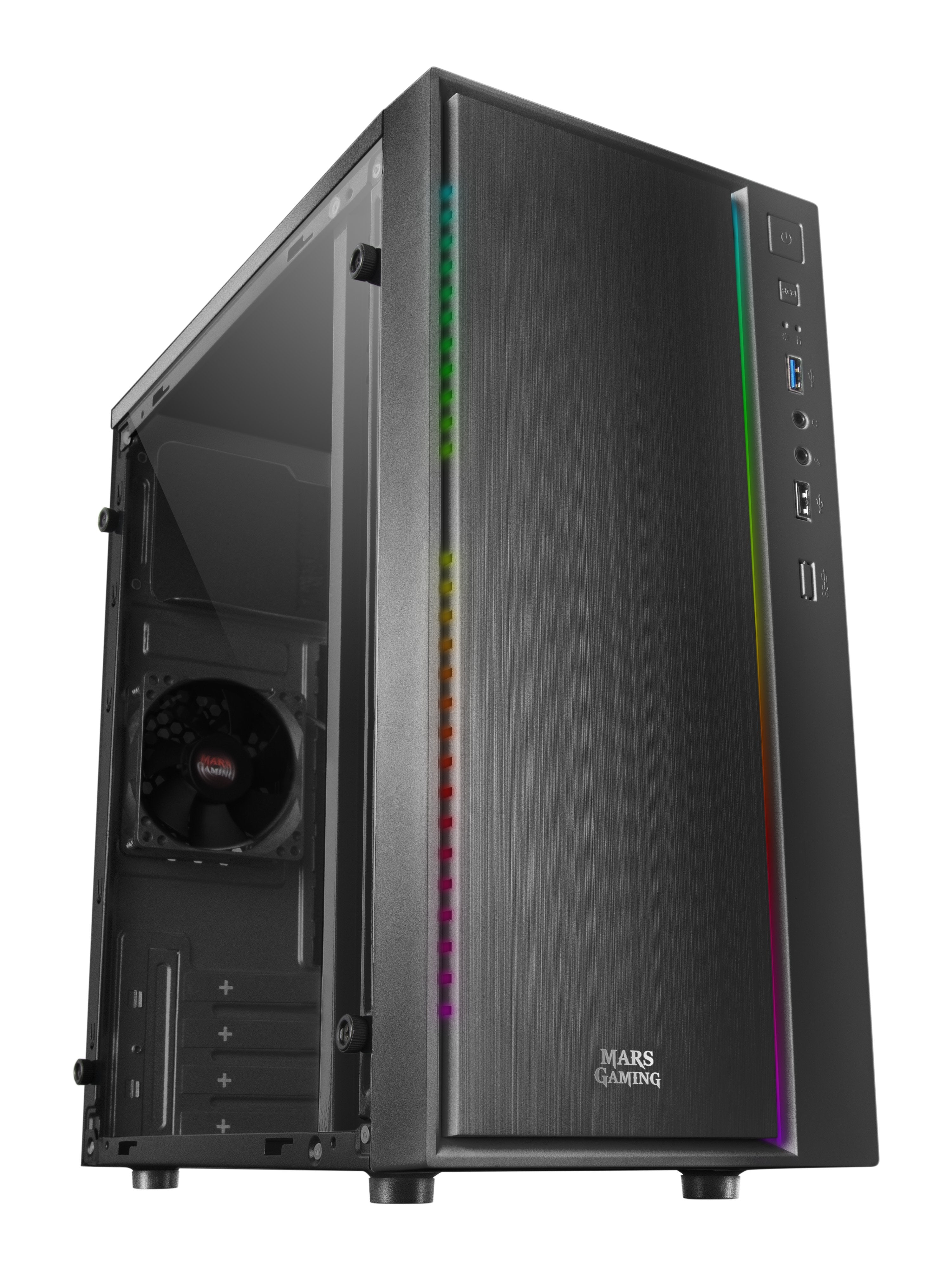 EAN 4710562754995 - Mars Gaming MCM carcasa de ordenador Mini Tower Negro imagen 1