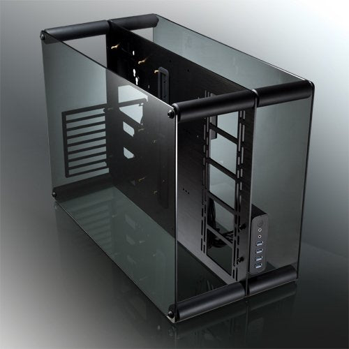 Caja Pc Raijintek Paean Escritorio Negro, Transparente, Abierta/Benchmark Negro, Escritorio, Pc, Negro, Transparente, Atx, Micro Atx, Mini-Itx, Aluminio, Spcc, Vidrio Templado, 14 Cm