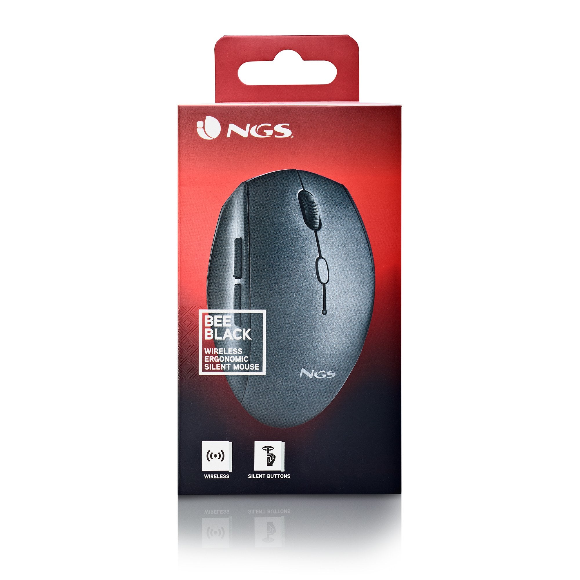 EAN 8435430623284 - NGS BEE ratón Oficina mano derecha RF inalámbrico Óptico 1600 DPI imagen 6