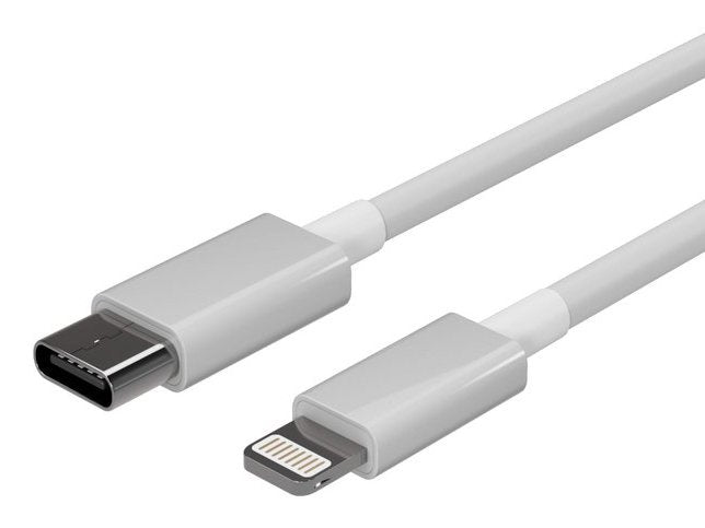 Shiverpeaks Usb Ladecable Usb-C A 8-Pin Mecker Pd 2m
