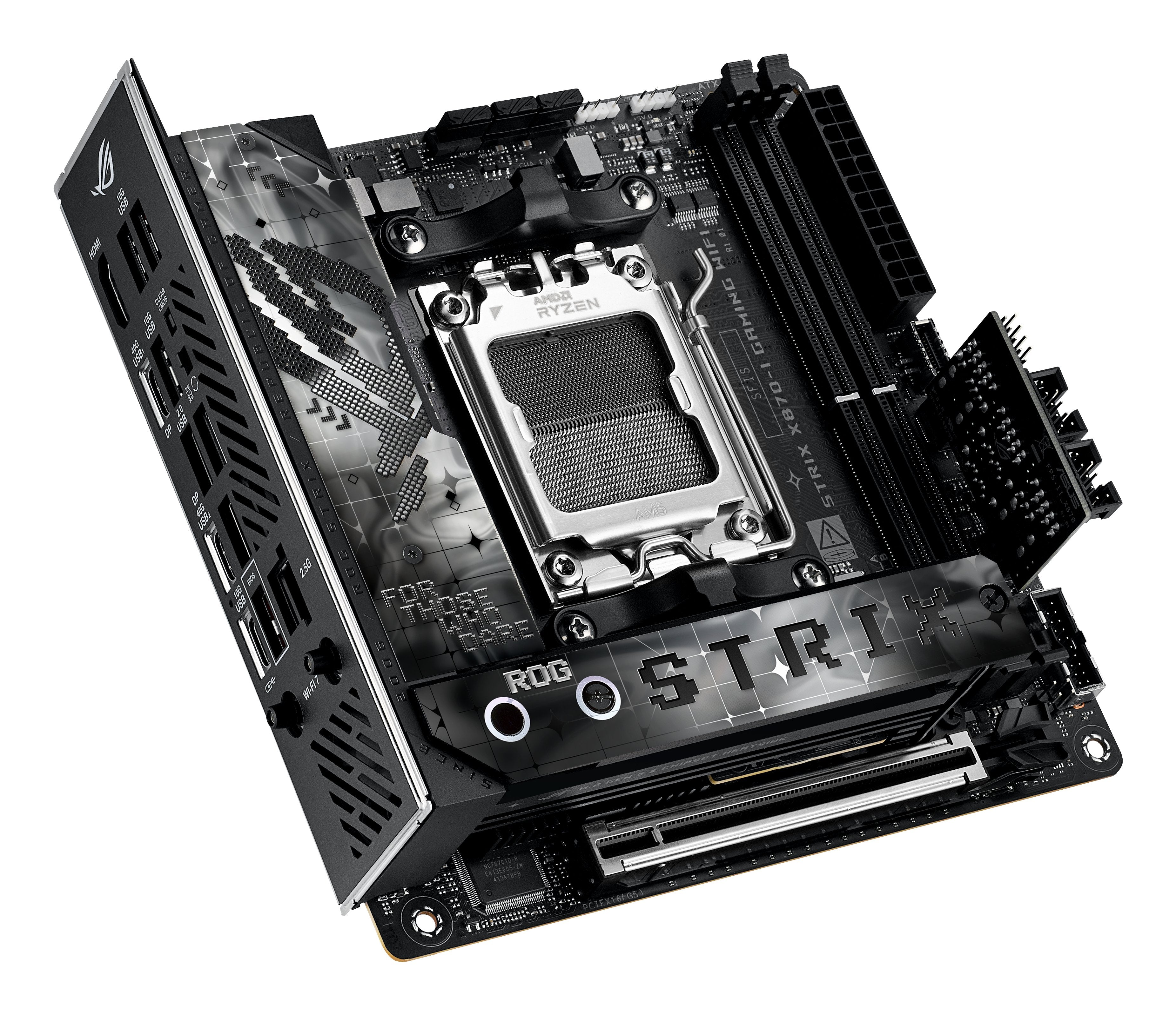 EAN 4711387740309 - ASUS ROG STRIX X870-I GAMING WIFI AMD X870 Zócalo AM5 mini ITX imagen 6
