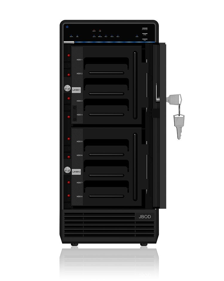 Icy Box Ib-3680su3, Caja De Unidades Negro