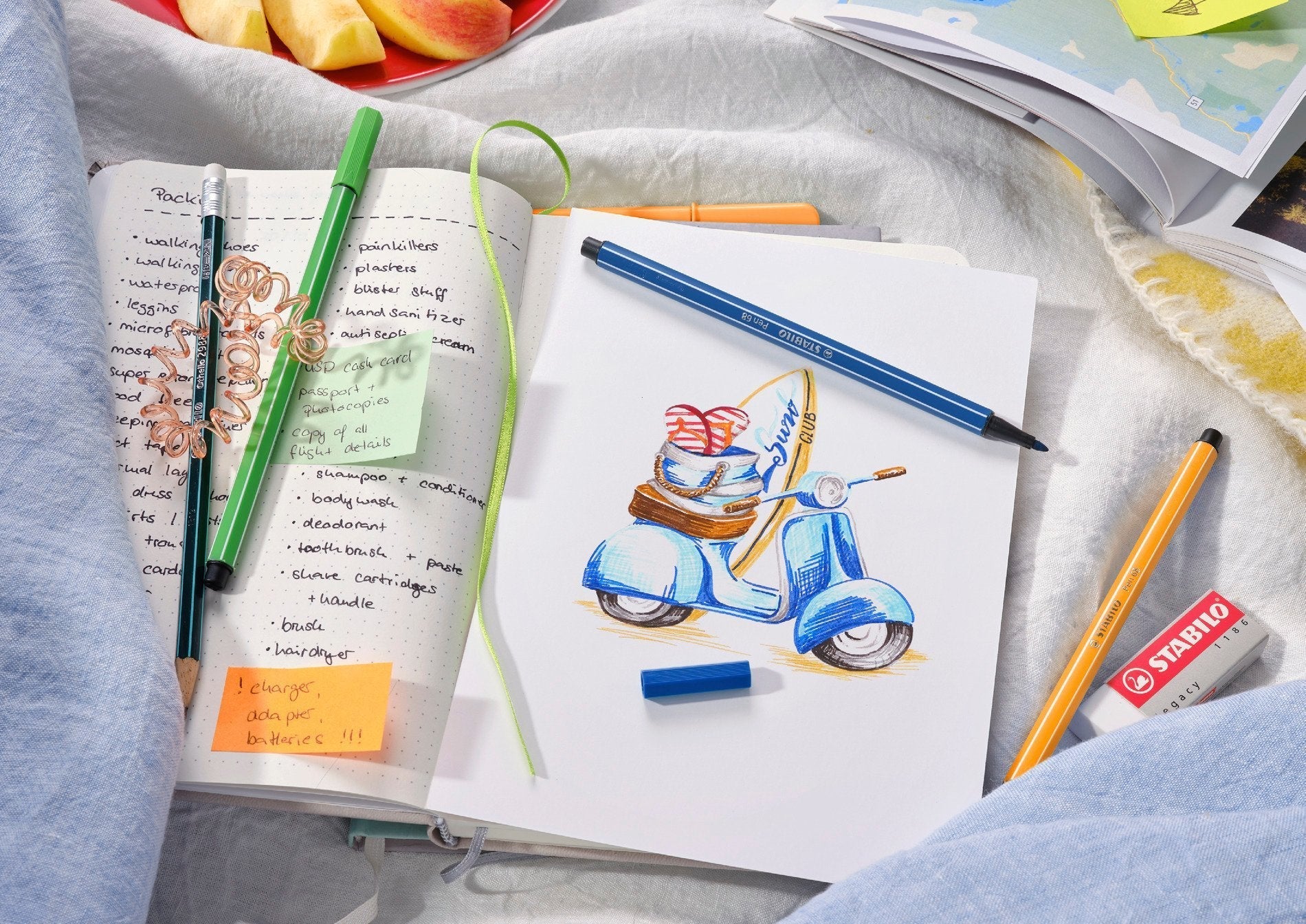 Stabilo Rotulador Pen 68 Azul Prusia Caja 10 Ud