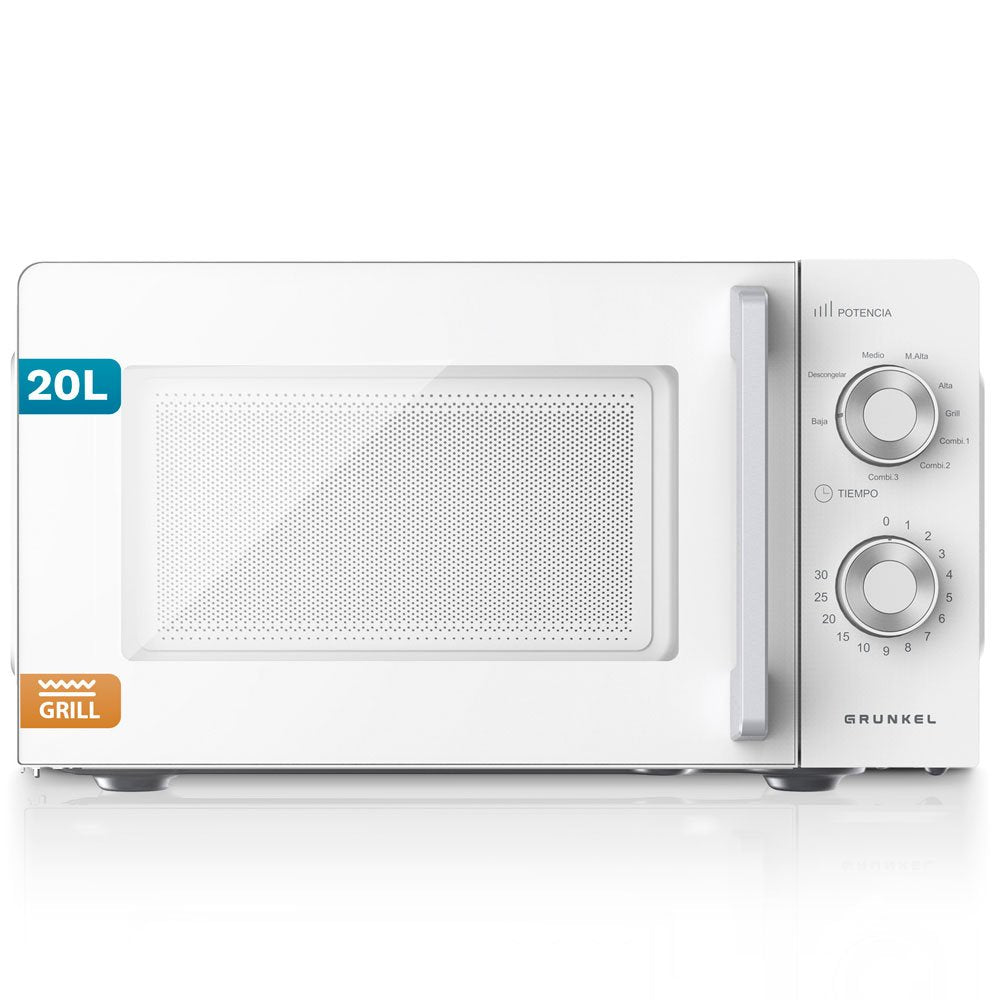 EAN 8426156018966 - Grunkel MWG-20MG microondas Blanco Microondas con grill Encimera 20 L 700 W imagen 1