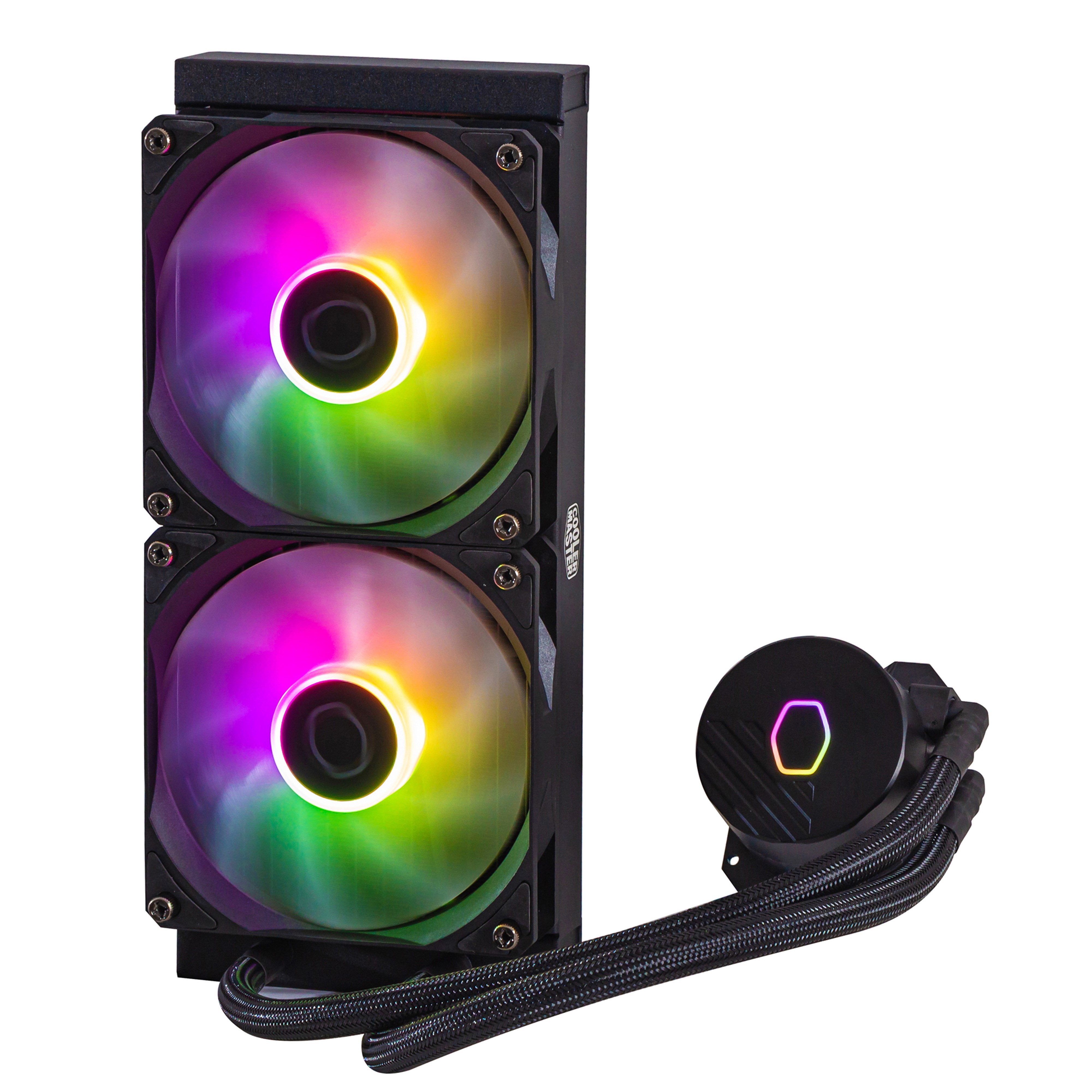 EAN 4719512137680 - Cooler Master MasterLiquid 240L Core ARGB Procesador Kit de refrigeración líquida 12 cm Negro imagen 4