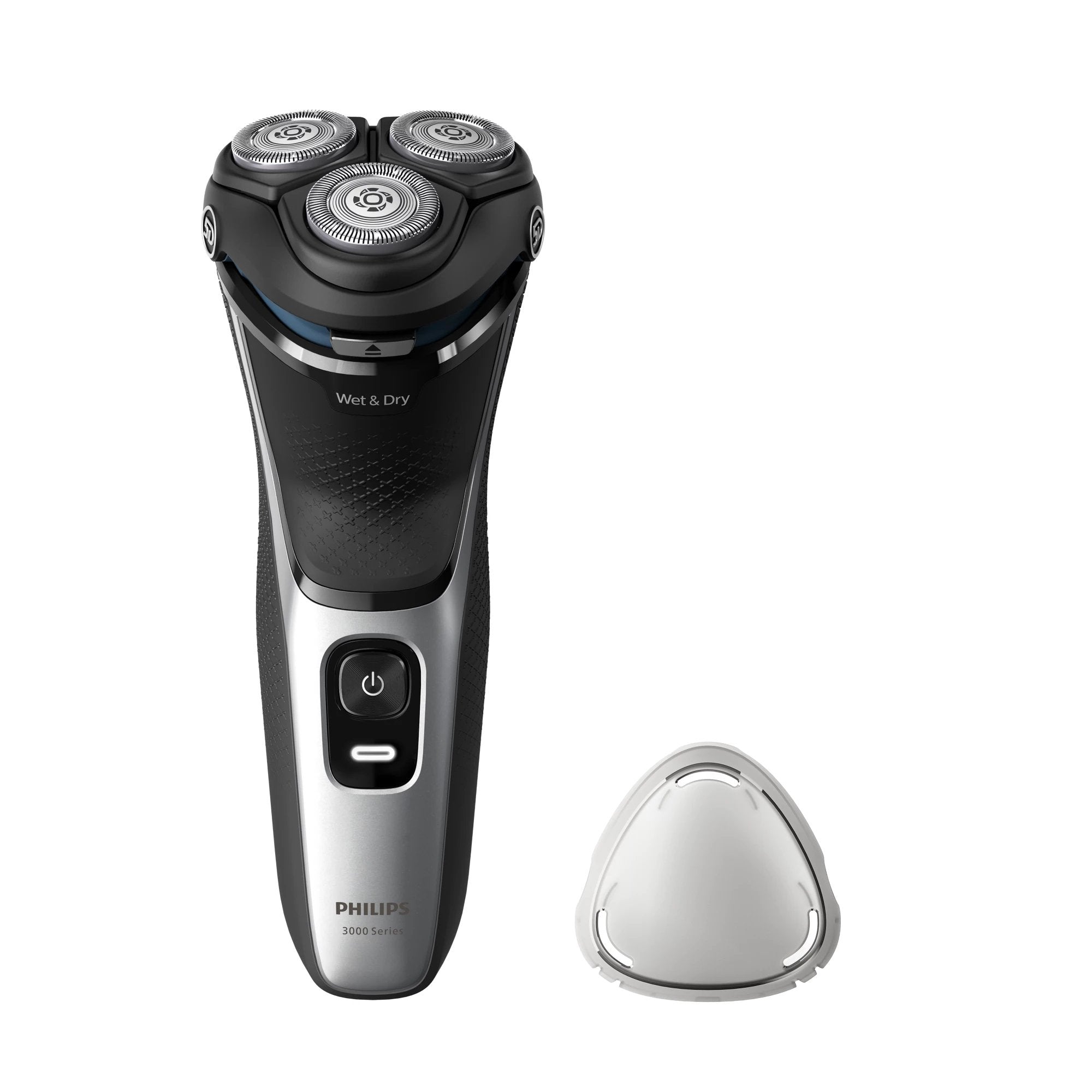 EAN 8720689018531 - Philips 3000 series S3143/00 afeitadora Máquina de afeitar de rotación Recortadora Negro, Plata imagen 1