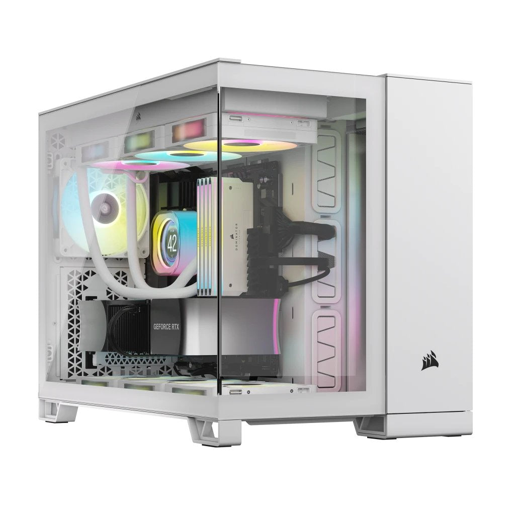 EAN 0840006674993 - Corsair 2500X RGB Micro Torre Blanco imagen 2