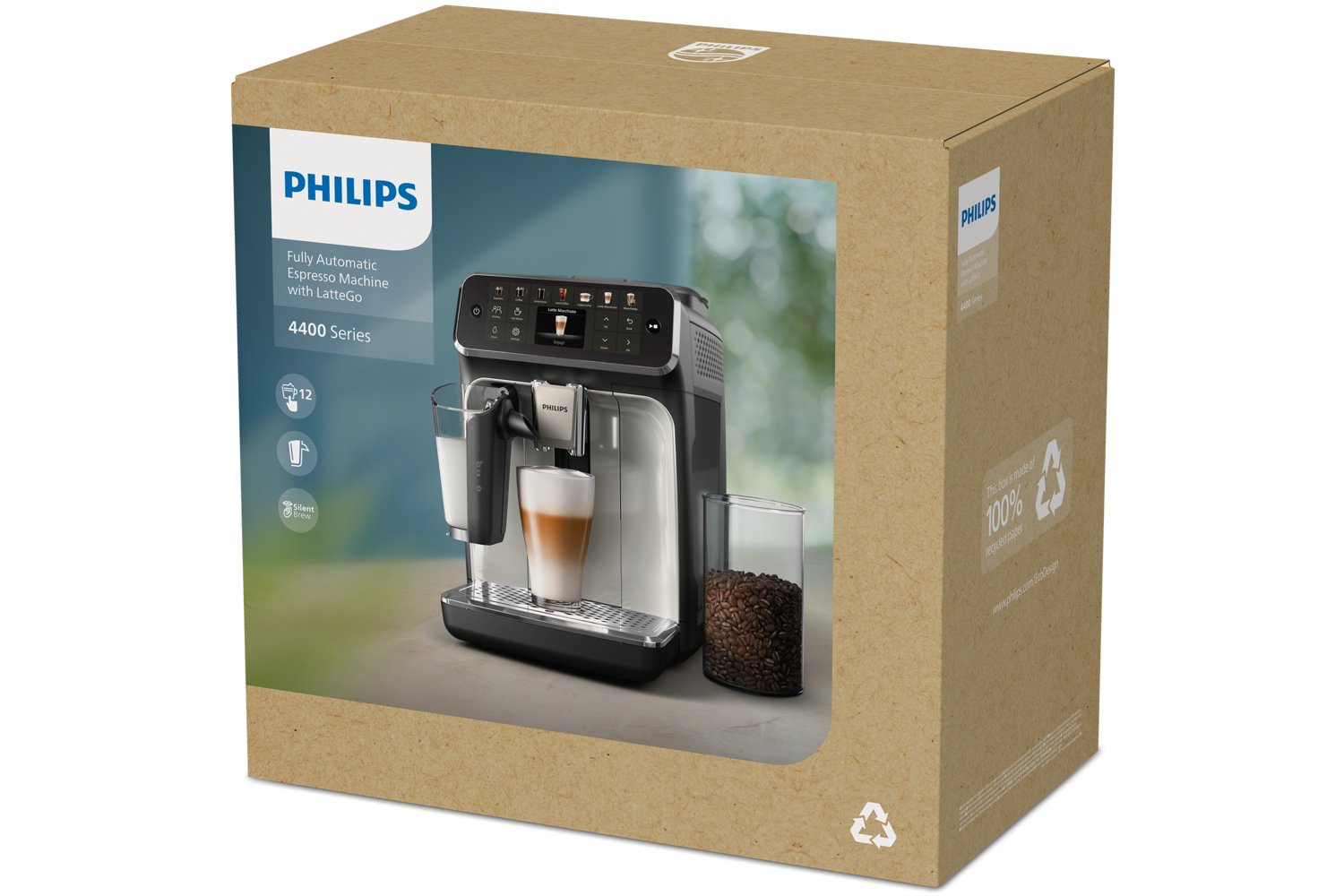 EAN 8720389031588 - Philips 4400 Series EP4441/50 cafetera eléctrica Máquina espresso 1,8 L imagen 6