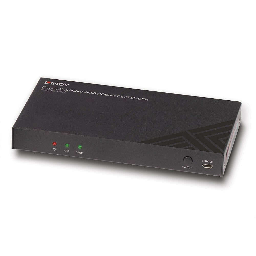 EAN 4002888383424 - Lindy 38342 extensor audio/video Receptor AV Negro imagen 4