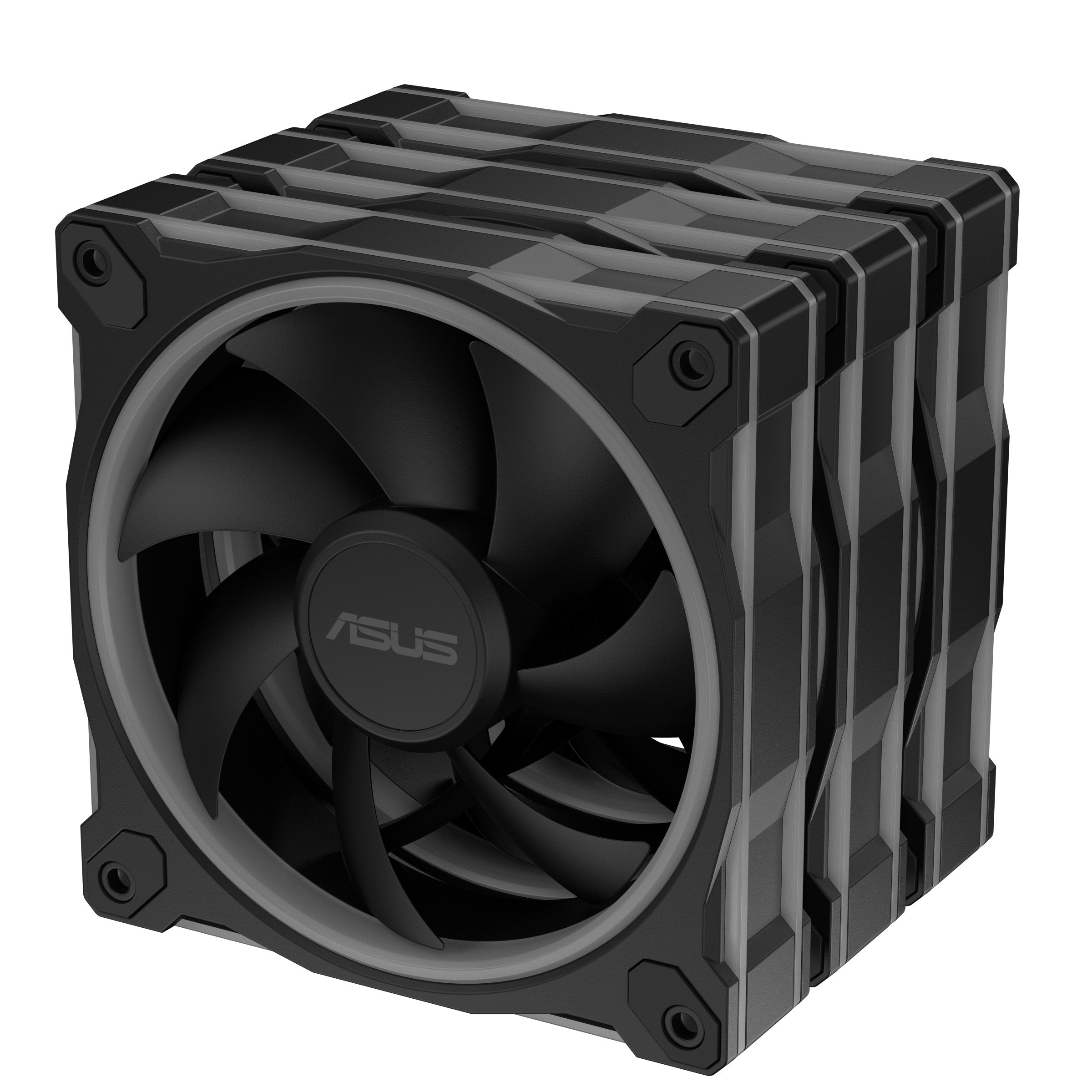 Ventilador Pc Asus Prime Mr120 Fan Argb Negro 3in1