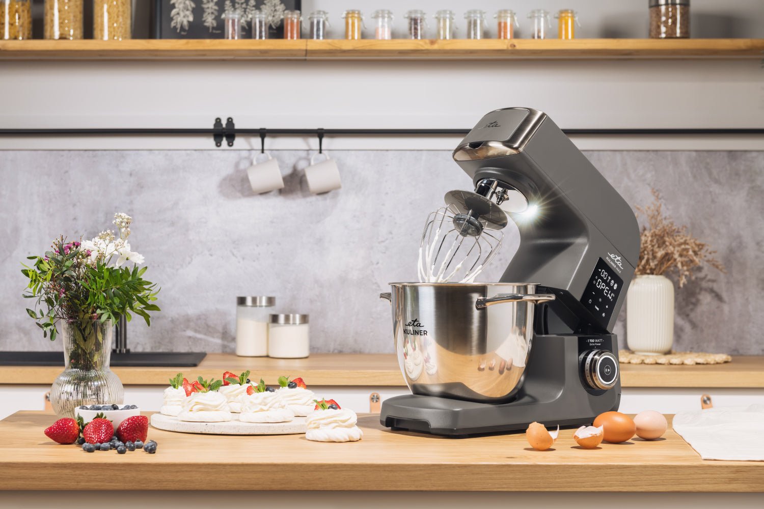 EAN 8590393376827 - Eta Gratus Kuliner II Max robot de cocina 1700 W 6,7 L Gris Balanza integrada imagen 15