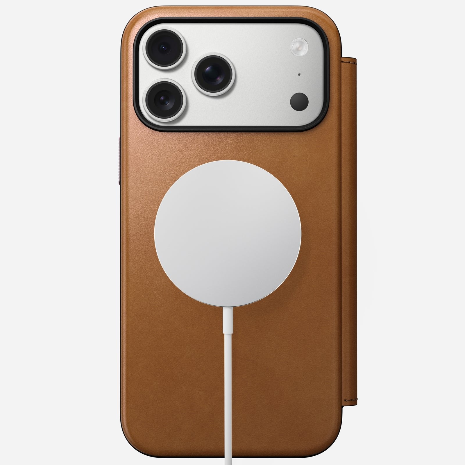 Nomad Modern Leather Folio Iphone 17 Pro Max English Tan