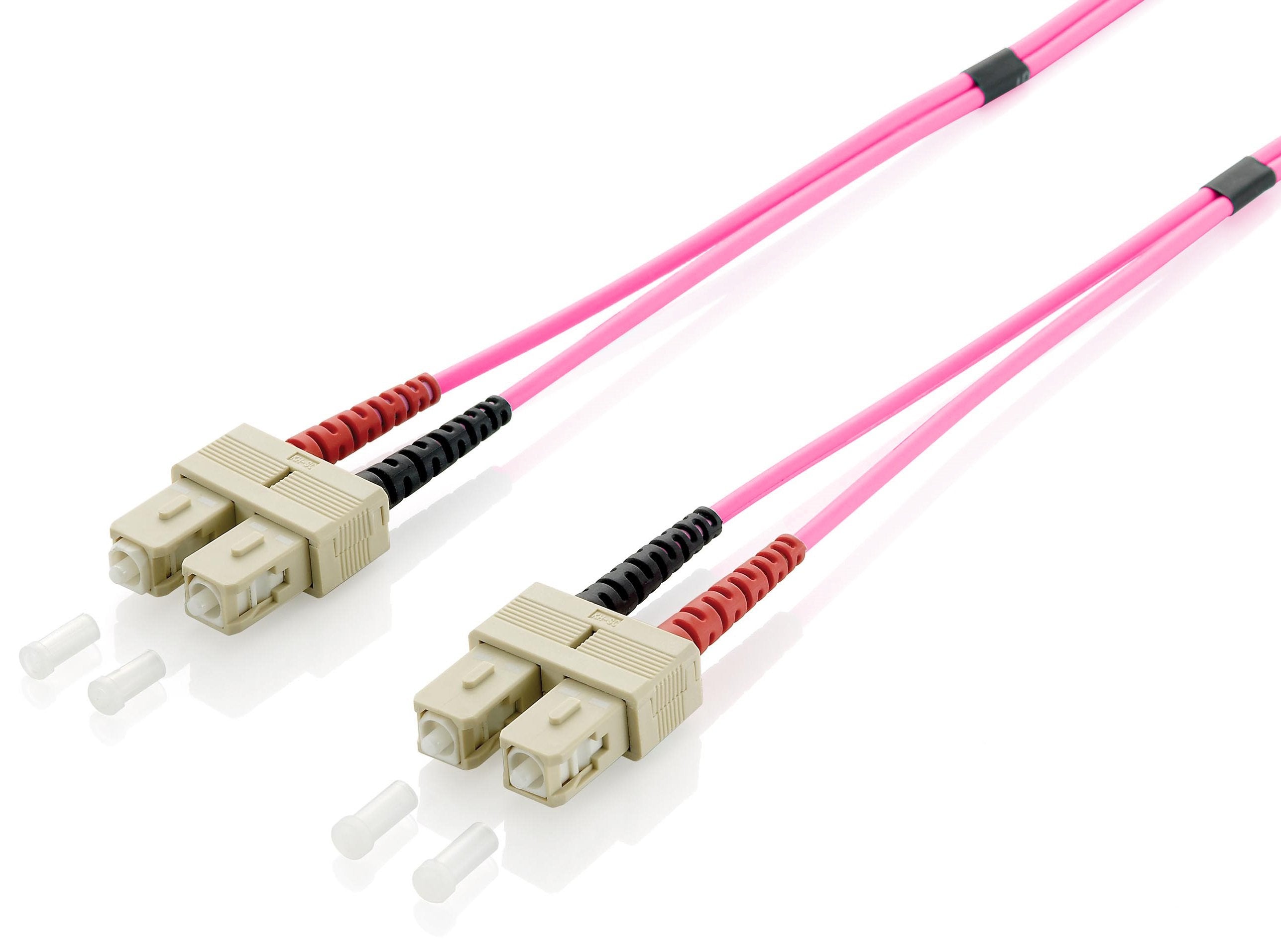 Cable Equip 255523 De Fibra Óptica E Infiniband 3 M Sc Violeta