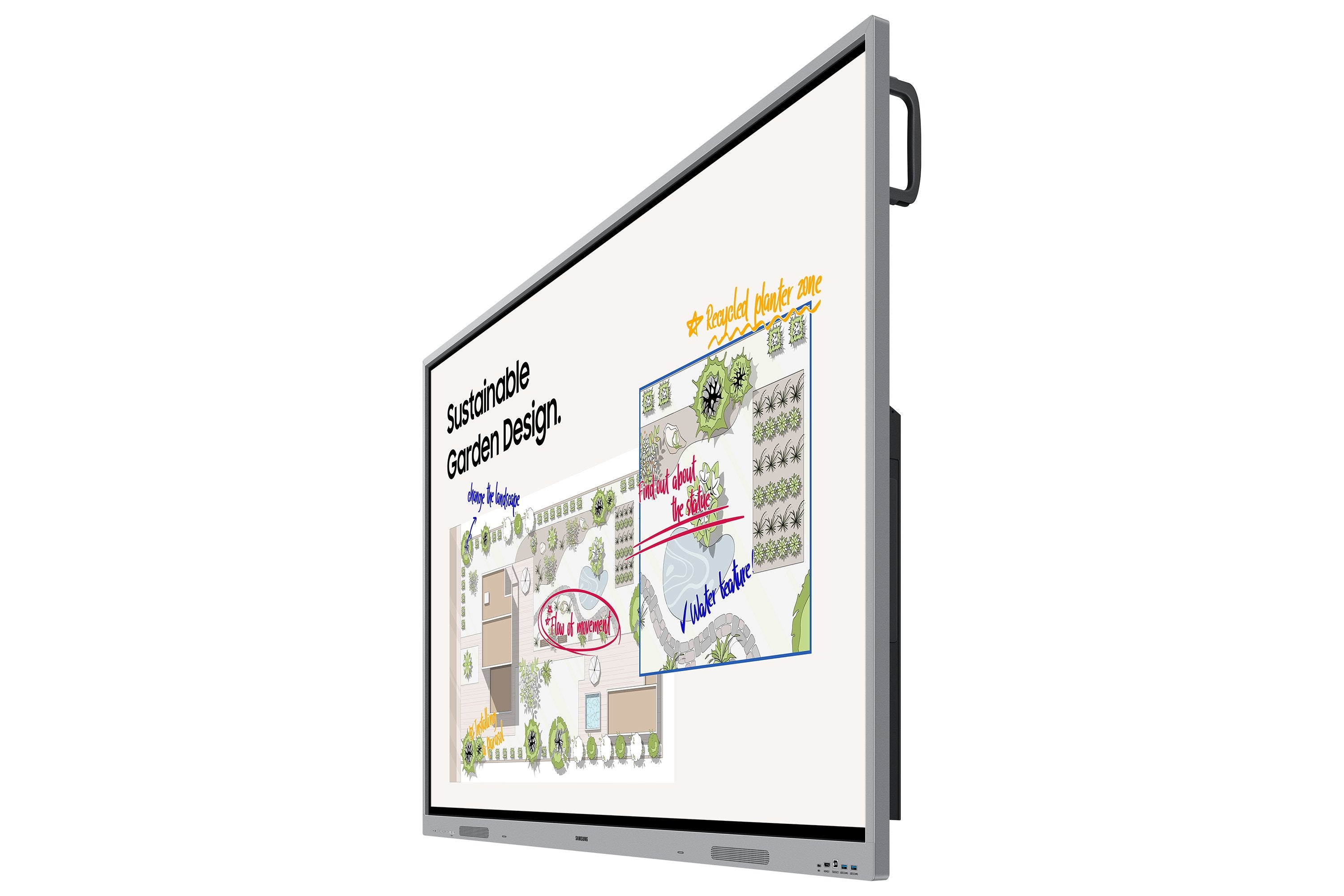 EAN 8806097652939 - Samsung WE65FX pizarra blanca interactiva 165,1 cm (65") 3840 x 2160 Pixeles Pantalla táctil Gris HDMI imagen 9