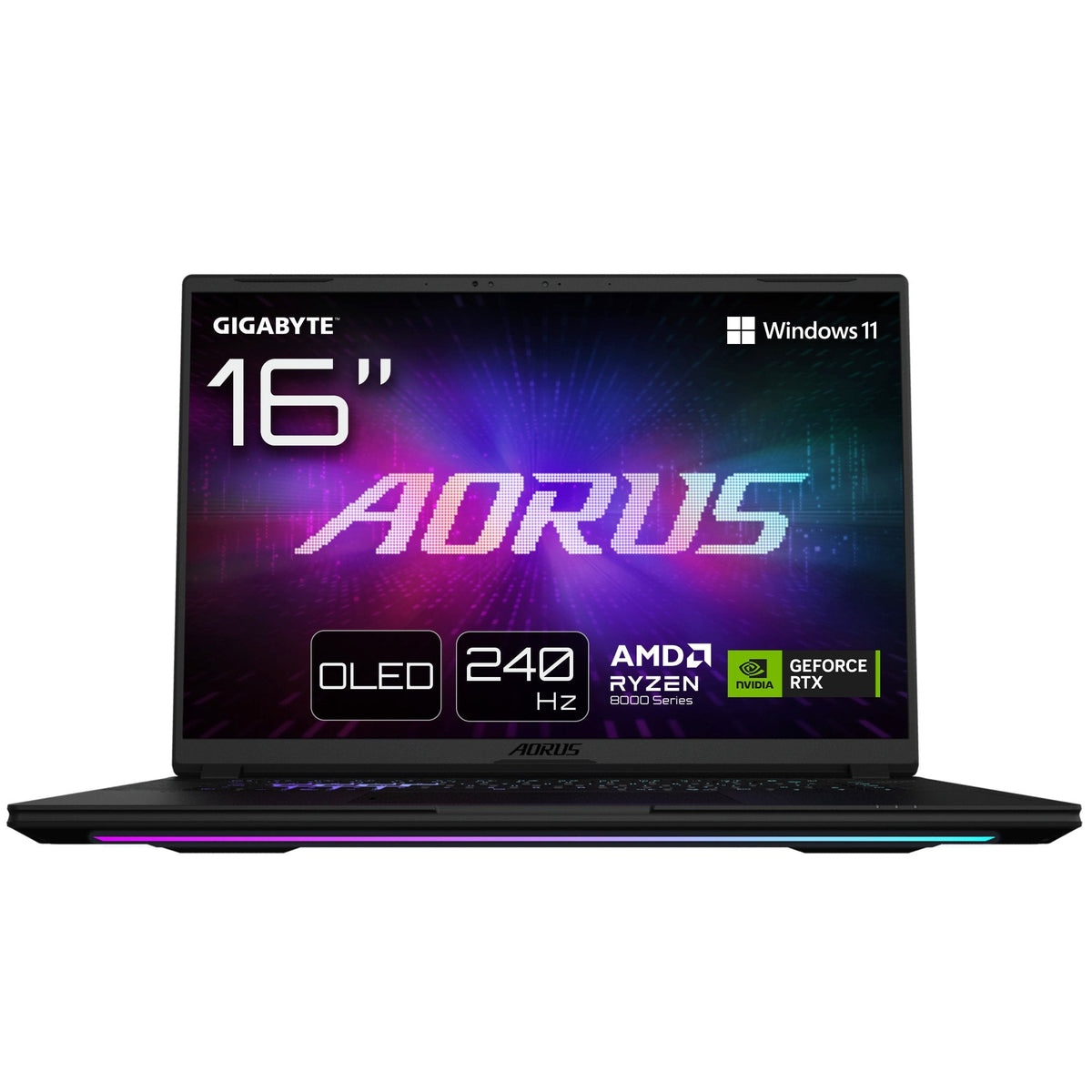 16 Qhd+ (2560x1600),240hz - Amd R9 8940hx - 32go Ddr5 5600mhz (16 Go X 2) - 1 To Ssd - Rtx5070 Ti - 1 X Hdmi 2.1 - 2 X Usb 3.2-A - 1 X Rj45 - 1 X Thunderbolt 5 - 1 X Thunderbolt 4 - 1 X Micro Sd - Windows 11 Home - Garantía 2 Años