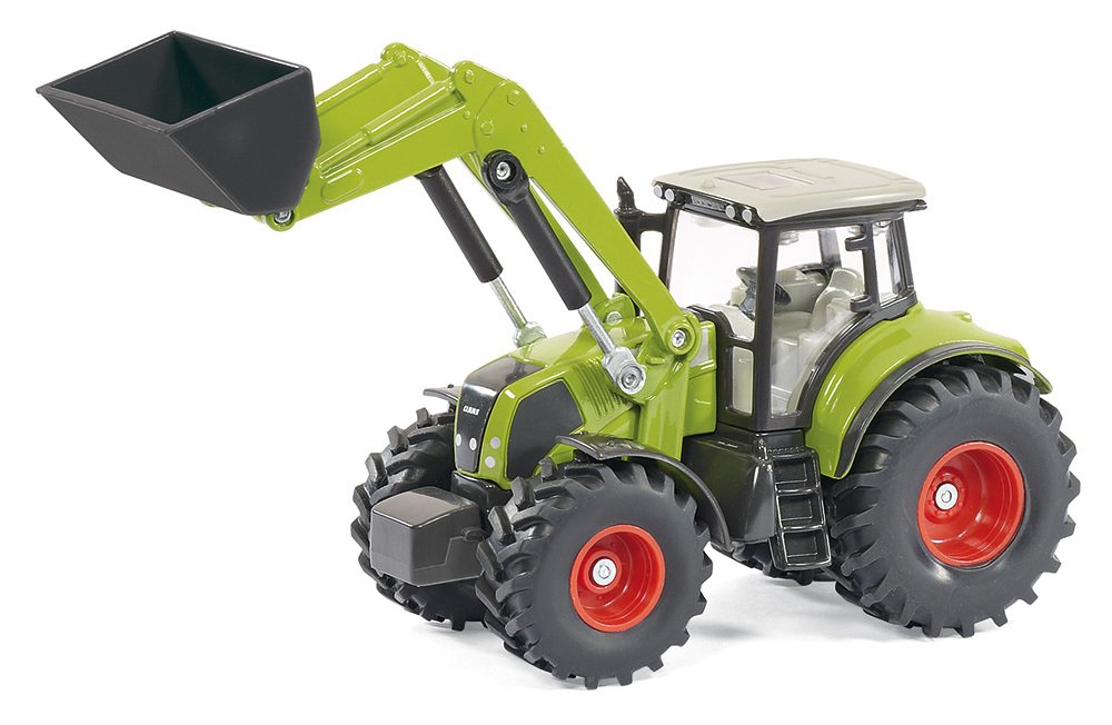 Tractor Granjero Siku Con Cargador Frontal, Muñeca Y Desmontador 10194900002