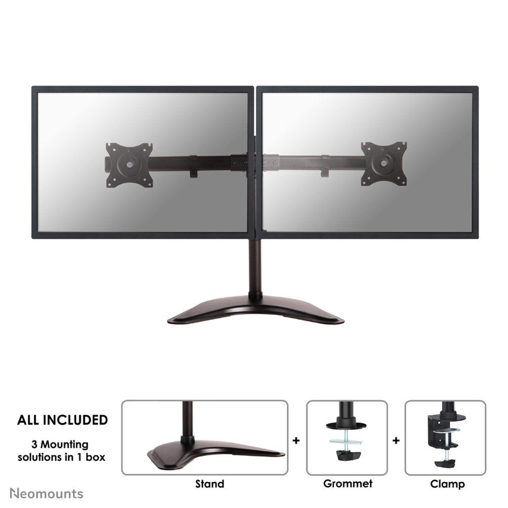 EAN 8717371445386 - Neomounts NM-D335DBLACK soporte para monitor 68,6 cm (27") Escritorio Negro imagen 1