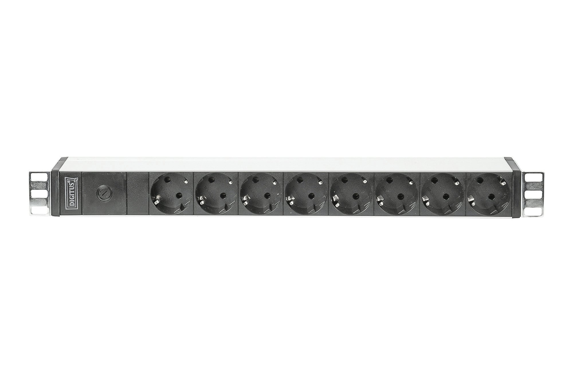Digitus Dn-95410 Base Múltiple 2 M 8 Salidas Ac Negro