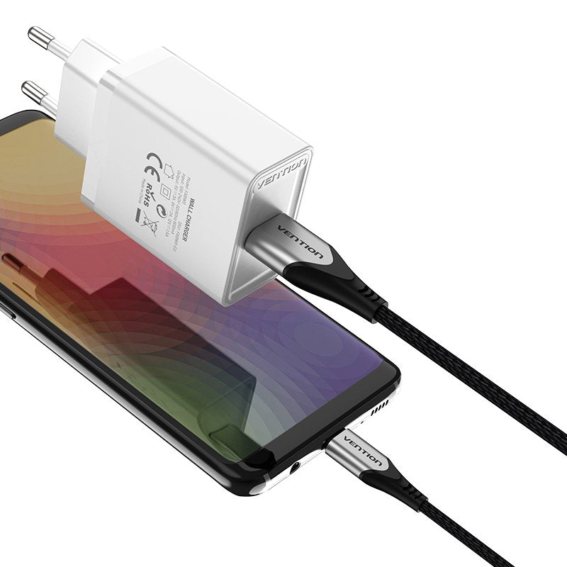 EAN 6922794760707 - Vention FABW0-EU cargador de dispositivo móvil Smartphone, Auriculares, Tableta Carga rápida Interior imagen 3