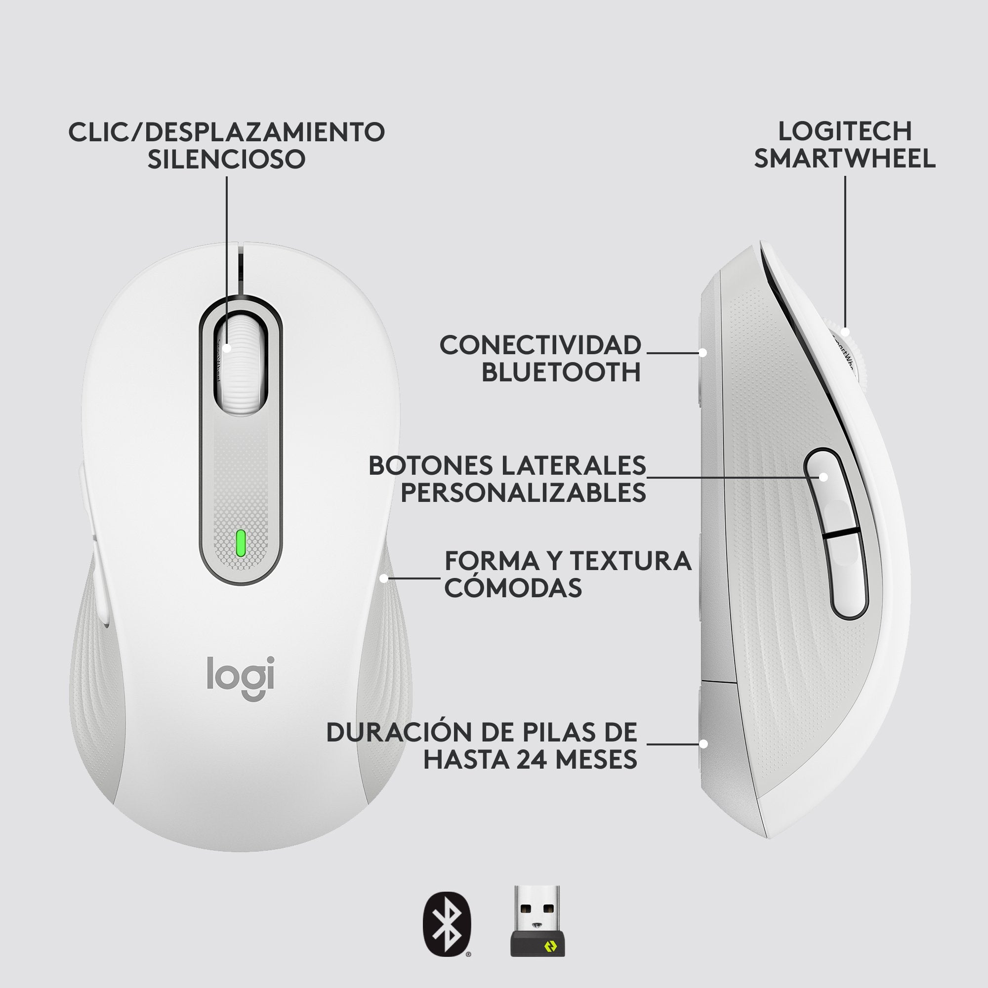 EAN 5099206097285 - Logitech Signature M650 L for Business ratón Oficina mano derecha Óptico 4000 DPI imagen 12