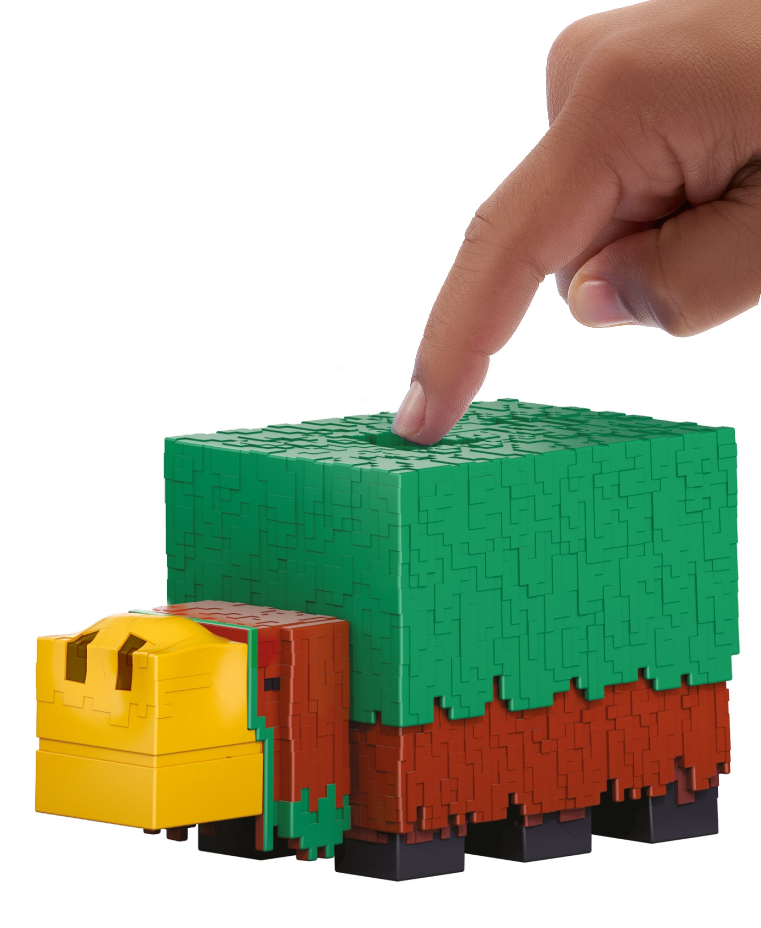 Figura Mattel Minecraft Sniffer De Juguete Hxm85
