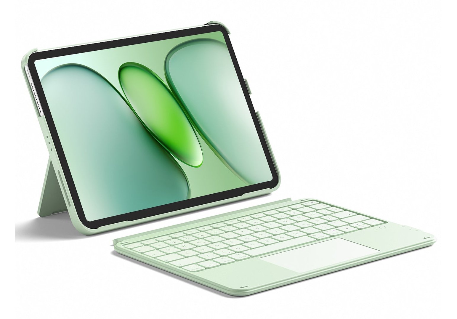 Inateck Keyboard Ipad 11" Ipad Air 4 5gen Com. Qwertz Verde