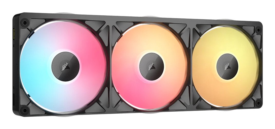 EAN 0840440420842 - Corsair iCUE LINK RX360 II Unified Frame RGB PWM PC Fans Starter Kit Carcasa del ordenador Refrigerador d imagen 1
