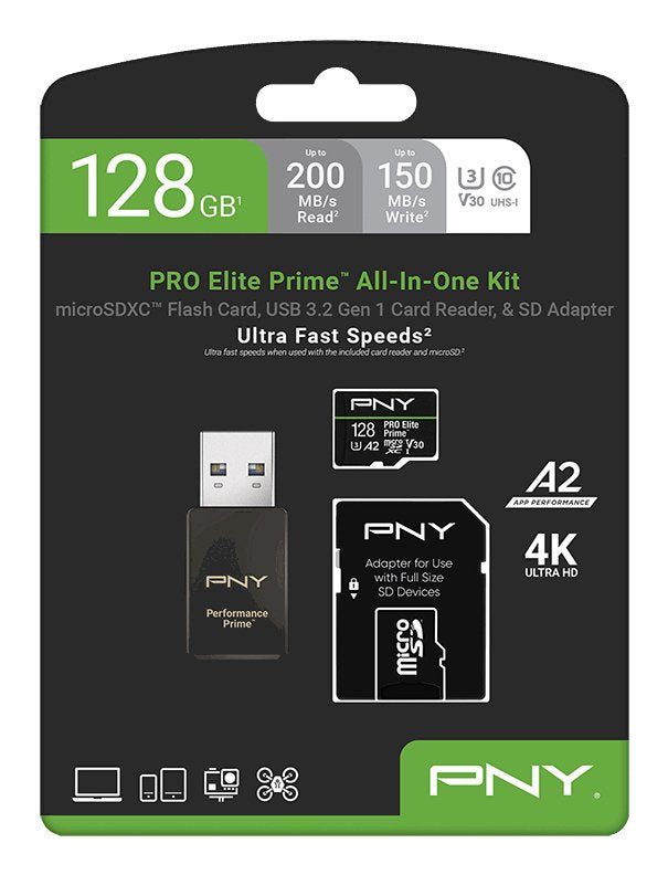 EAN 0751492792767 - PNY PRO Elite Prime 128 GB MicroSDXC UHS-I Clase 10 imagen 8