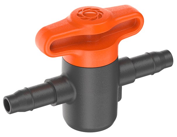Gardena Válvula De Cierre Sistema De Goteo De 4,6 Mm (3/16"), 13217-20