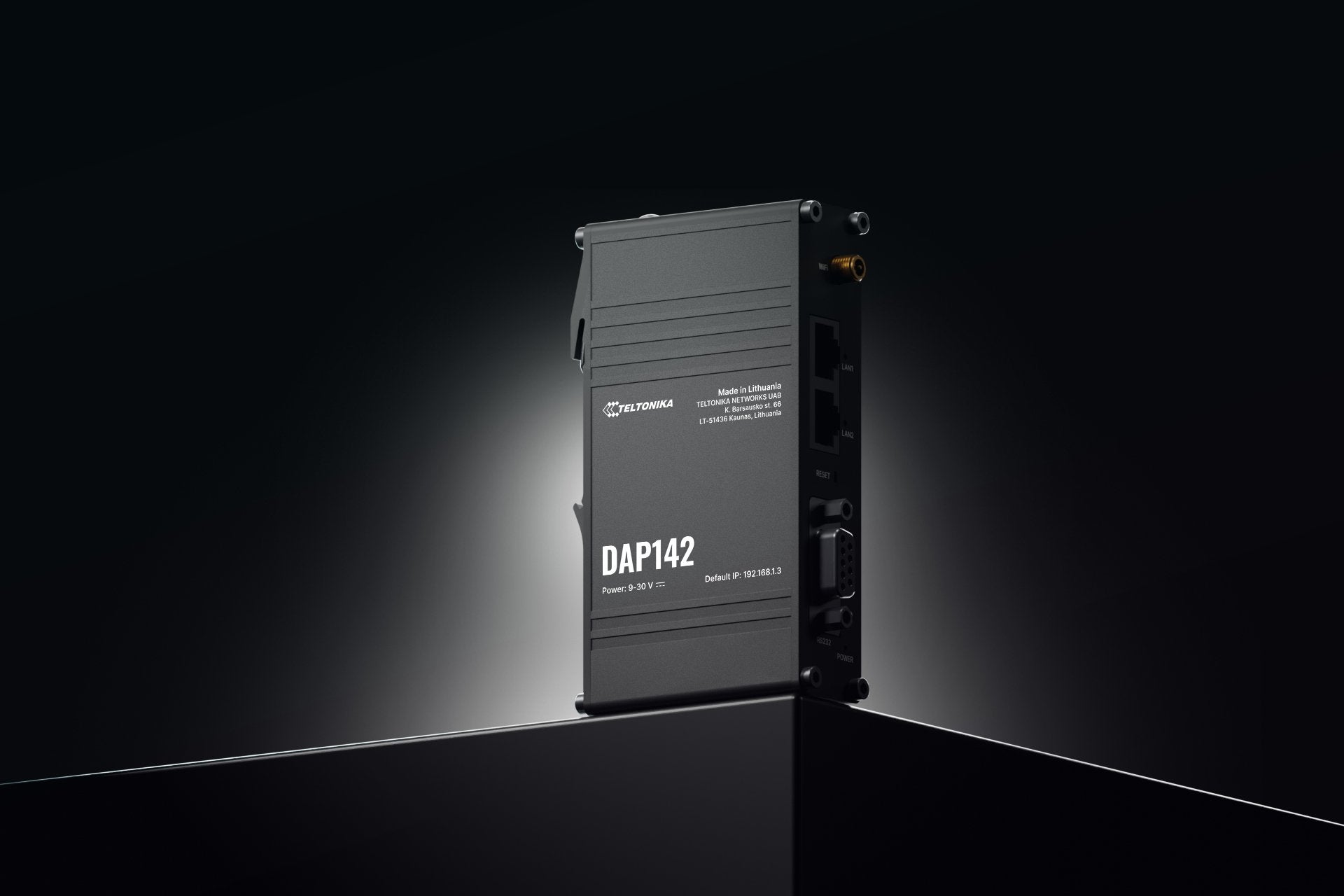 Teltonika Networks Dap142 Din Rail Mount Industrial Access Point With Rs232