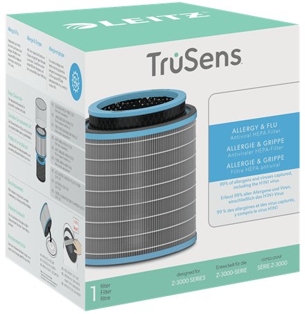 Hepa Filter Drum Allergy Trusens Large 2415119, Air