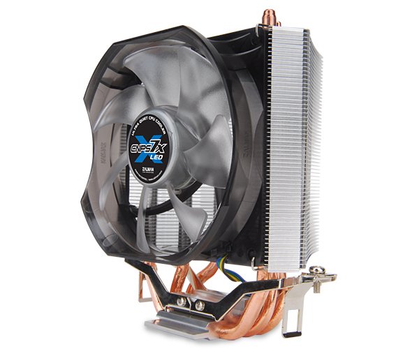 Zalman Ventilador Cpu 92mm Pwm Led Azul 3 Disipadores Compuestos (Cnps7x Led+)
