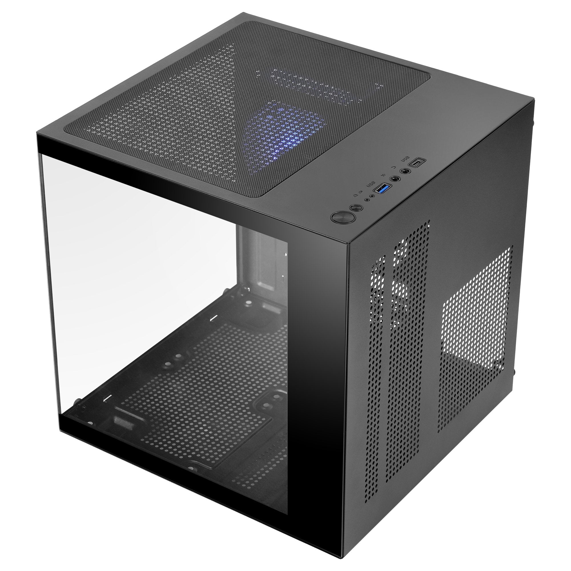 EAN 8435693114802 - Mars Gaming MC-CUBE carcasa de ordenador Mini Tower Negro imagen 4
