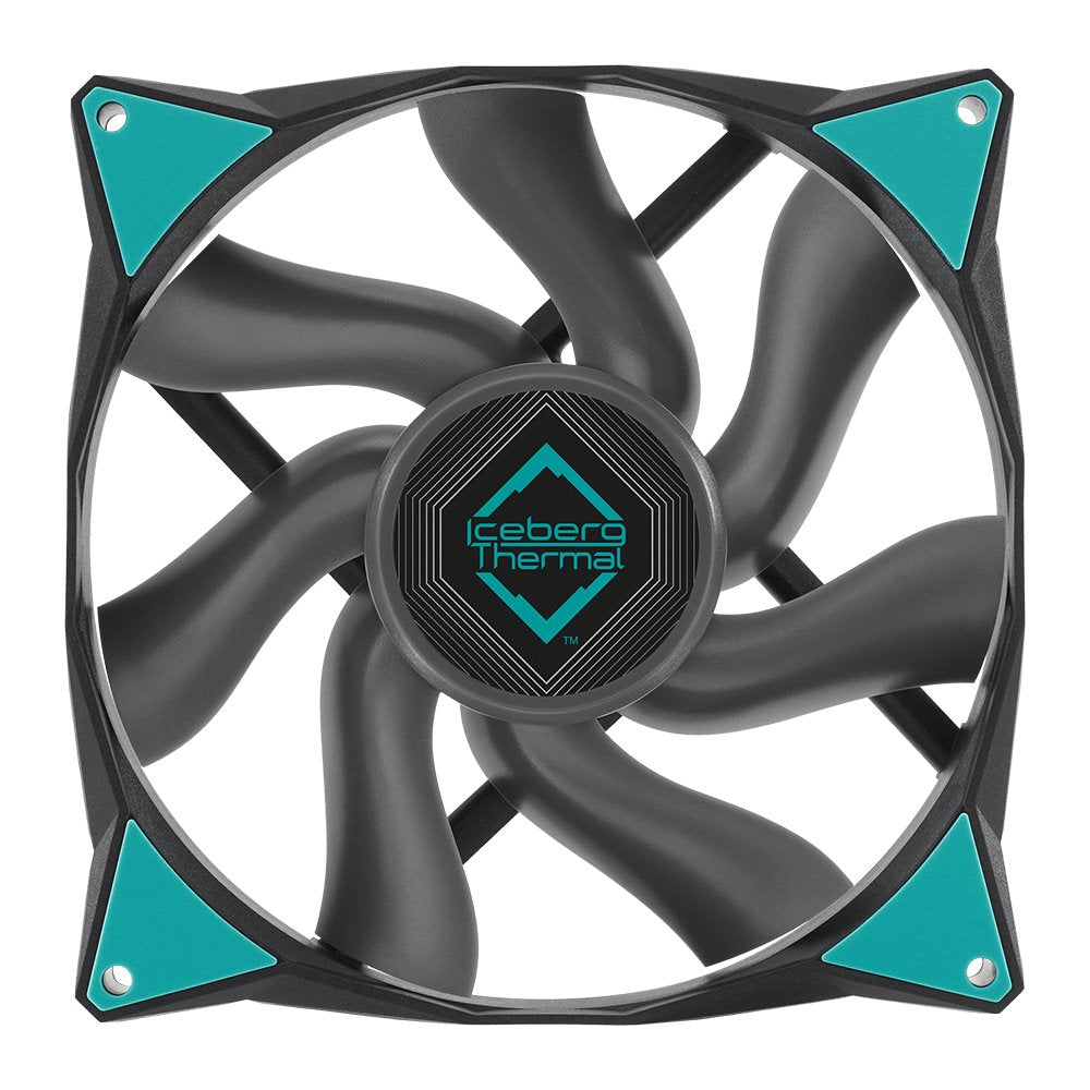 EAN 1230000071178 - Iceberg Thermal IceGALE Xtra Carcasa del ordenador Ventilador 14 cm Negro 1 pieza(s) imagen 1
