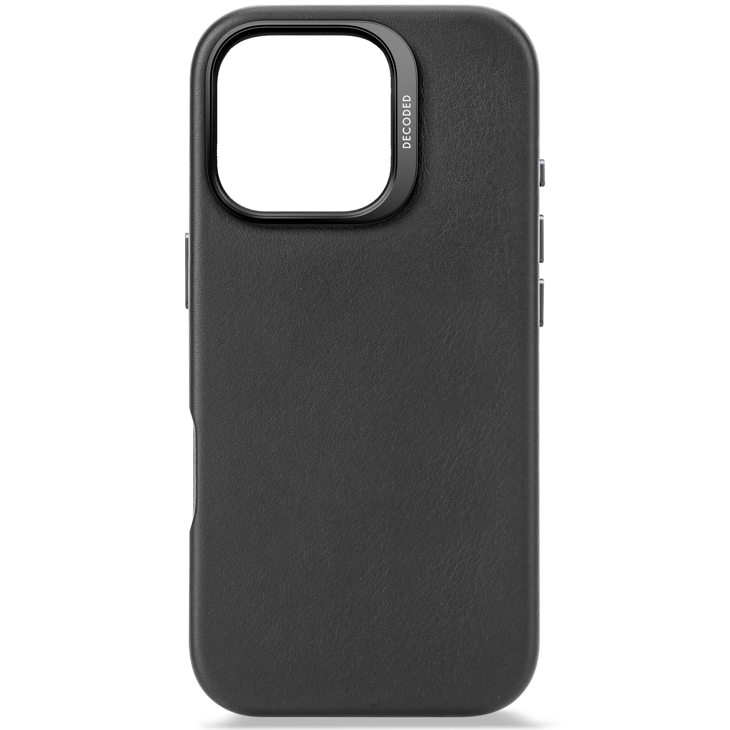 Decoded Leather Case Do Iphone 16 Pro Magsafe Negro