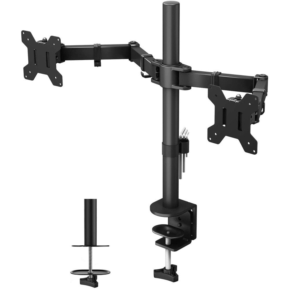 EAN 8054529027514 - Techly ICA-LCD 382-D soporte para monitor 68,6 cm (27") Escritorio Negro imagen 1