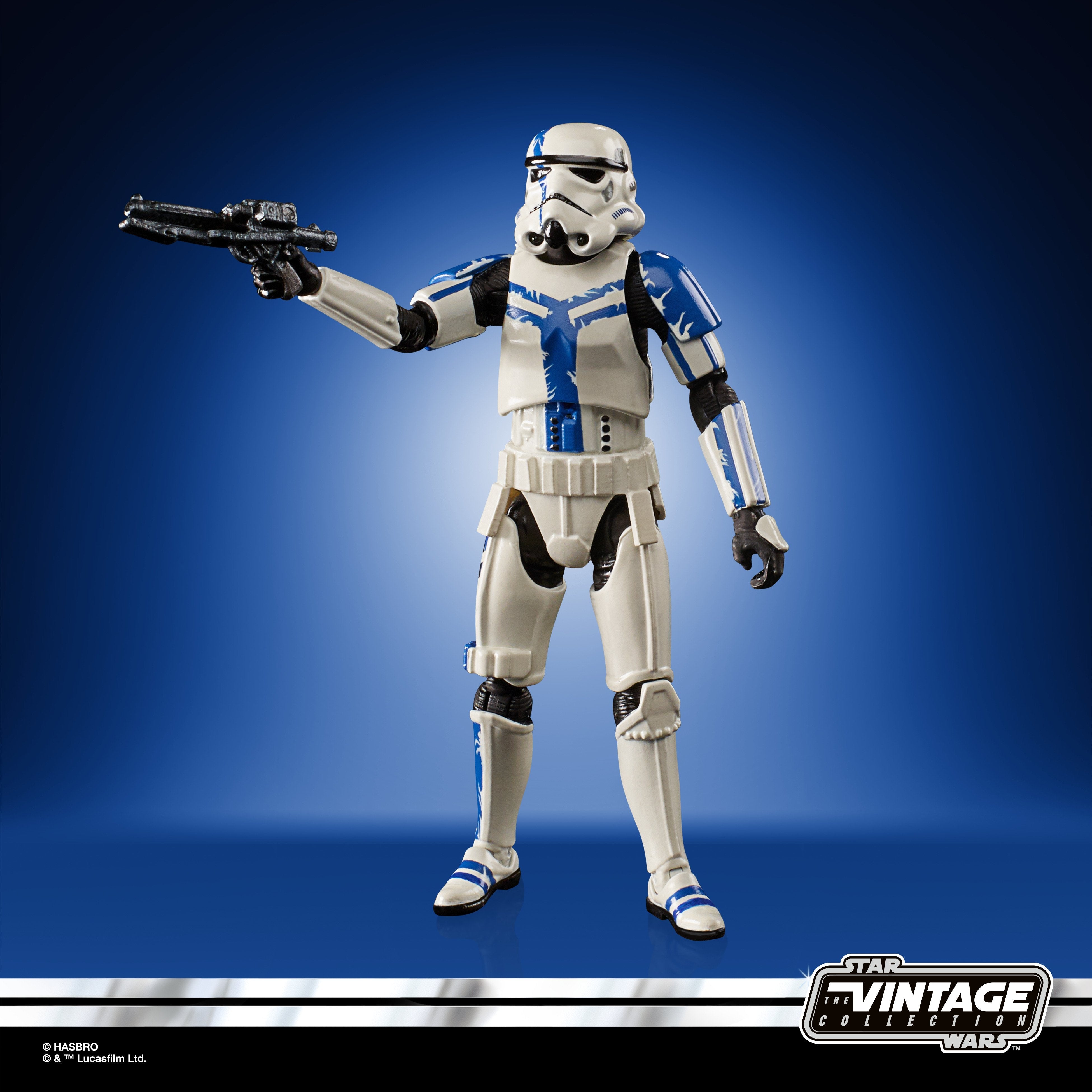 Figura Stormtrooper Commander The Force Unleashed Star Wars 9,5cm
