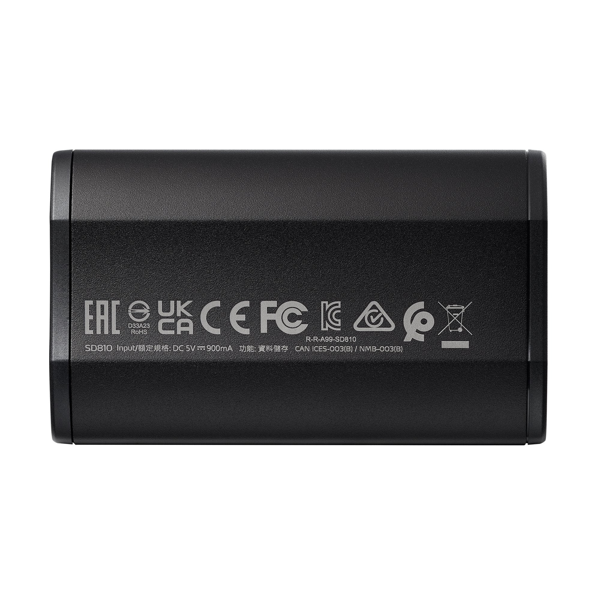 EAN 4711085945747 - ADATA SD810 500 GB USB Tipo C USB 3.2 Gen 2x2 Negro imagen 2