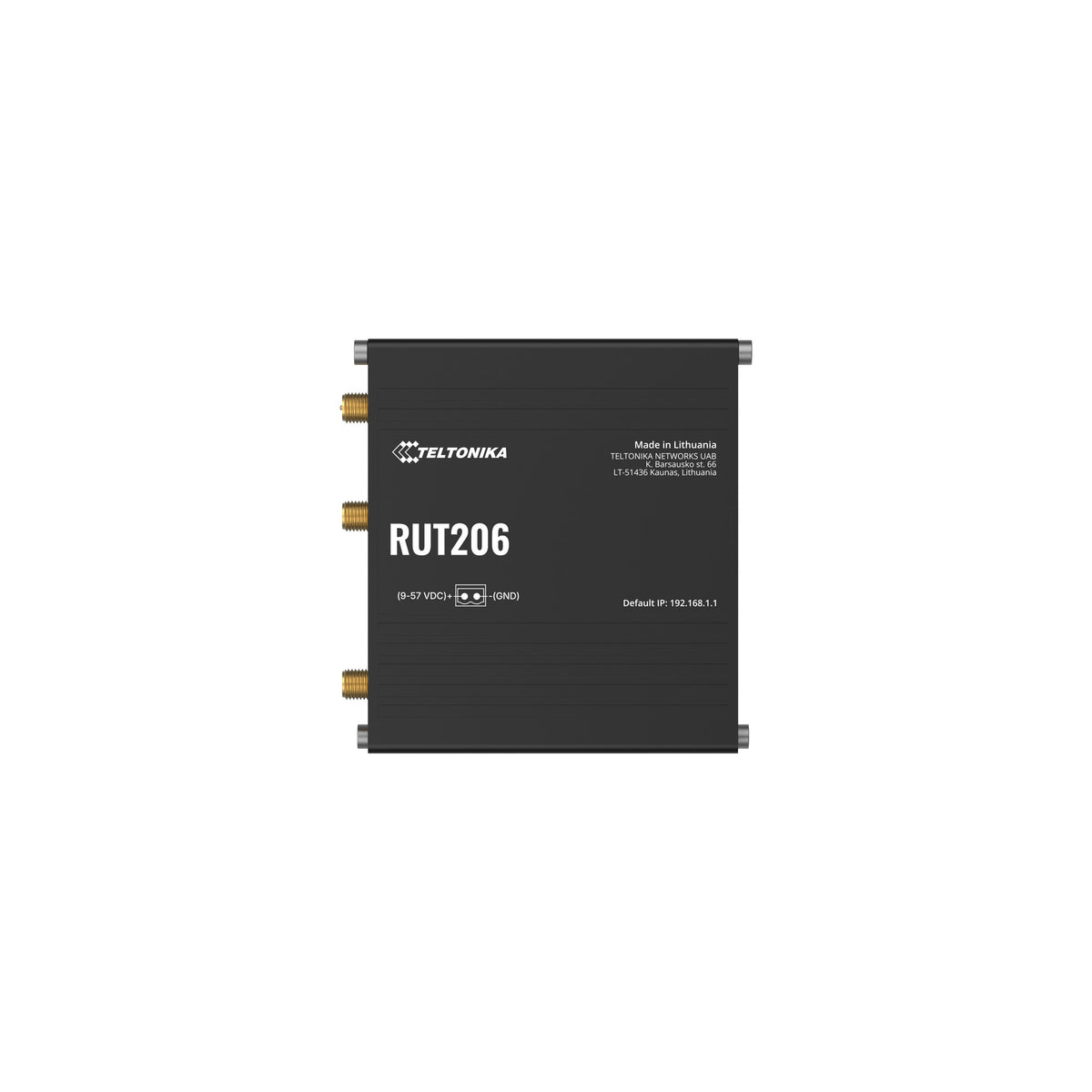 EAN 4779051842049 - Teltonika RUT206 INDUSTRIAL router inalámbrico Ethernet rápido Banda única (2,4 GHz) 4G Negro imagen 5