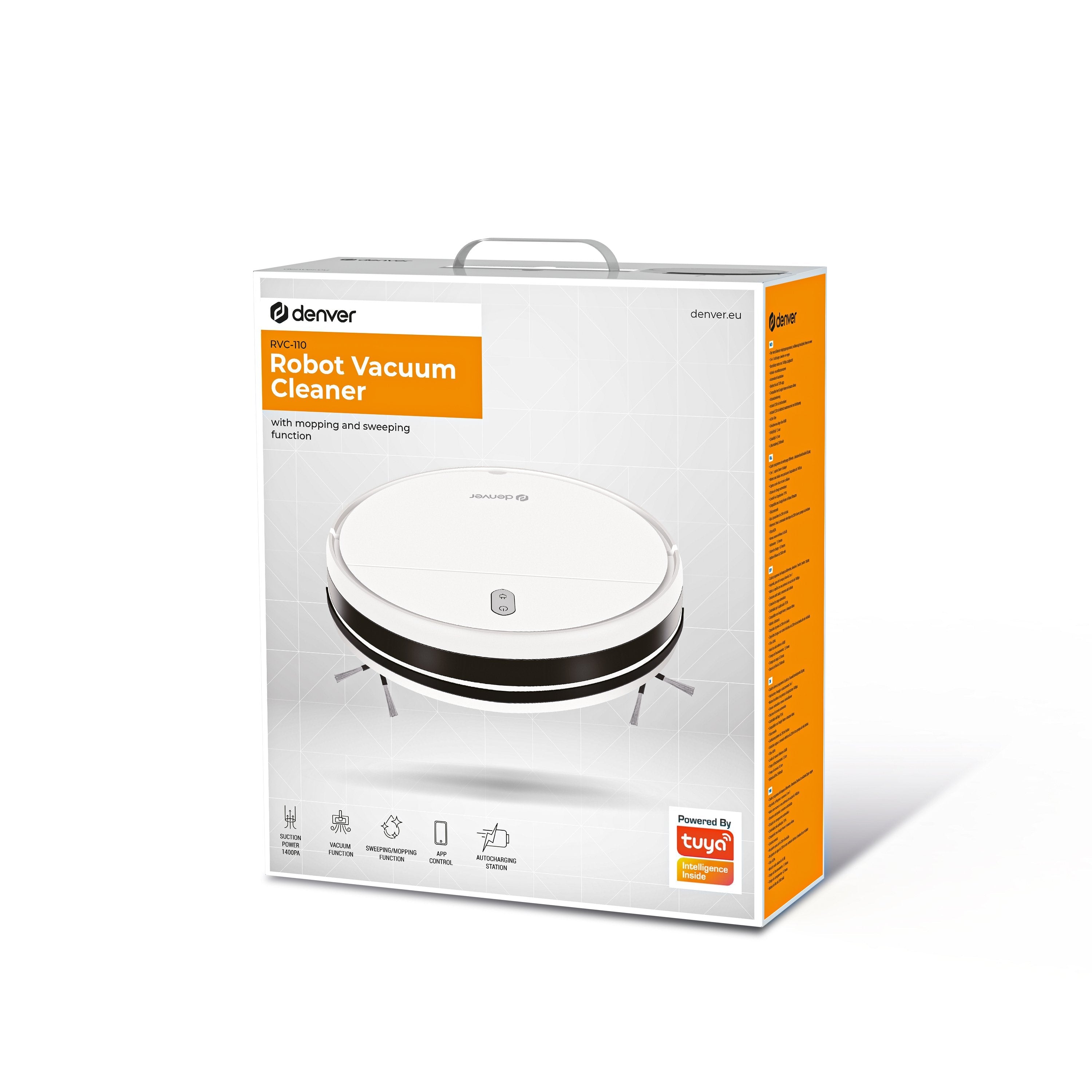 Robot Aspirador Y Fregona Denver Rvc-110