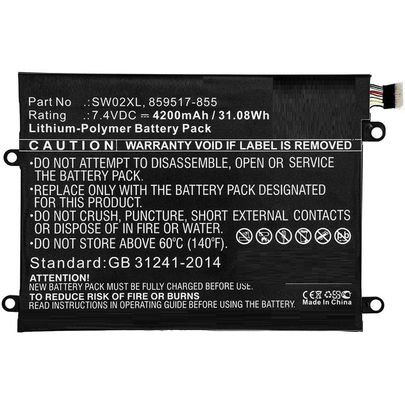 Coreparts Mbxhp-Ba0238 Refacción Para Notebook Batería