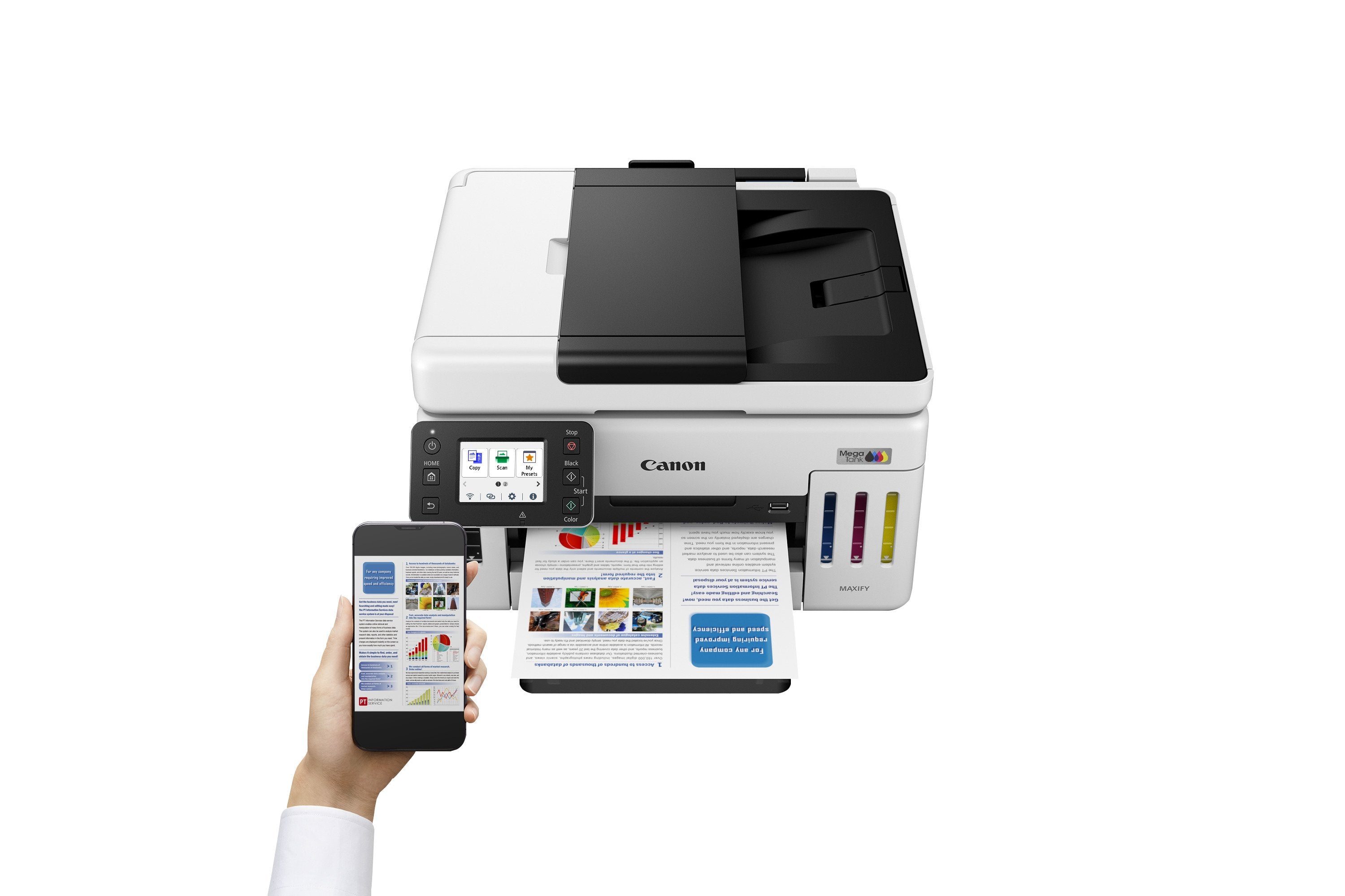 EAN 4549292240375 - Canon MAXIFY GX6150 Inyección de tinta A4 600 x 1200 DPI Wifi imagen 23