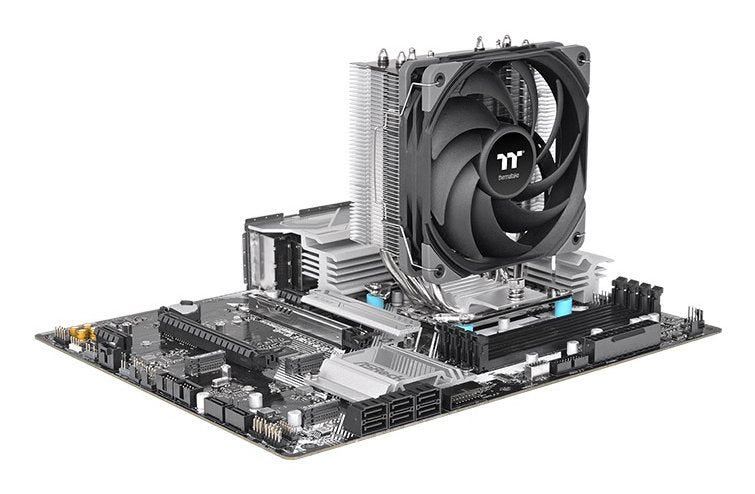EAN 4711475649583 - Thermaltake UX400 Procesador Refrigerador de aire 12 cm Negro, Plata 1 pieza(s) imagen 5