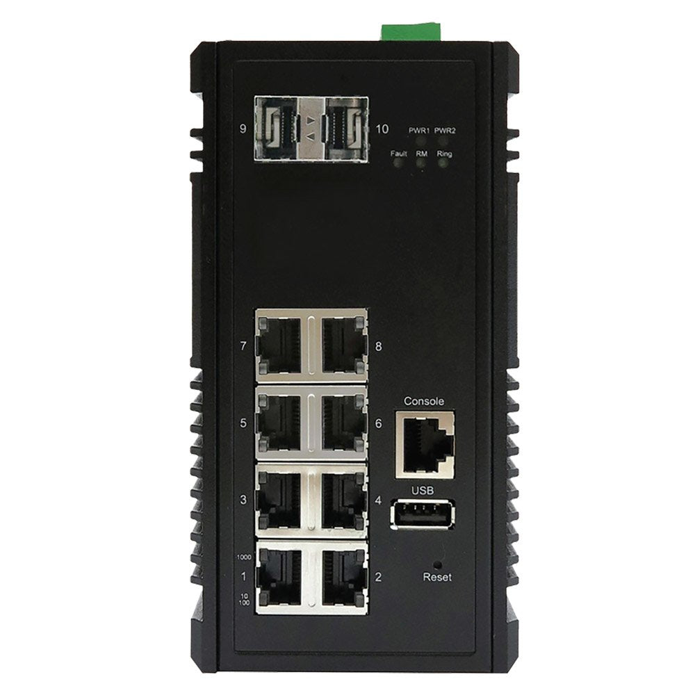 EAN 4717964703248 - Edimax IGS-5208 switch Gestionado Gigabit Ethernet (10/100/1000) Negro imagen 5