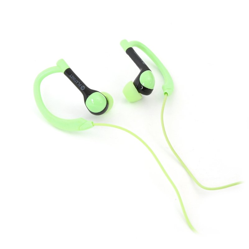 Platinet Auriculares Sport + Mic Pm1072 Verde